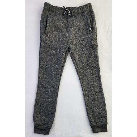 Ecko Sweatpants Womens Small Gray Joggers Tapered Drawstrings Logo Stretch - Picture 1 of 14